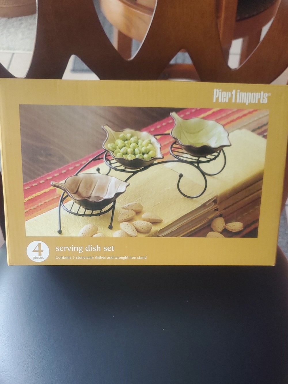 Pier 1 Imports 4 Piece Serving Set NIB